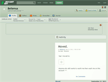 Tablet Screenshot of bellemus.deviantart.com