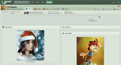 Desktop Screenshot of cycomarts.deviantart.com