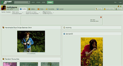 Desktop Screenshot of mollyjayne.deviantart.com
