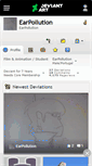 Mobile Screenshot of earpollution.deviantart.com