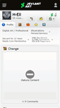 Mobile Screenshot of h-ell.deviantart.com