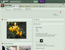 Tablet Screenshot of miss-cassy.deviantart.com