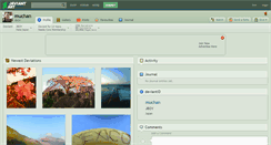 Desktop Screenshot of muchan.deviantart.com