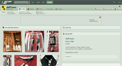 Desktop Screenshot of dartmom.deviantart.com