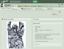 Tablet Screenshot of frywenn.deviantart.com