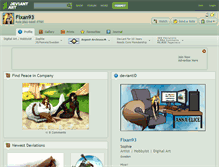 Tablet Screenshot of fixan93.deviantart.com