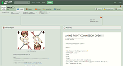 Desktop Screenshot of inoue23.deviantart.com