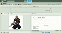 Desktop Screenshot of c0nn34.deviantart.com