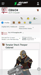 Mobile Screenshot of c0nn34.deviantart.com