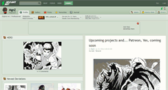 Desktop Screenshot of mgnz.deviantart.com
