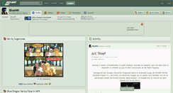 Desktop Screenshot of bluemk.deviantart.com