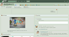 Desktop Screenshot of kennshinabery212.deviantart.com
