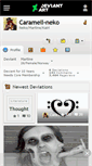 Mobile Screenshot of caramell-neko.deviantart.com