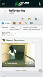 Mobile Screenshot of hello-darling.deviantart.com