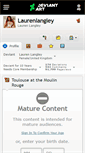 Mobile Screenshot of laurenlangley.deviantart.com