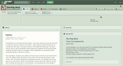 Desktop Screenshot of glowing-jesus.deviantart.com