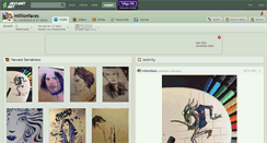 Desktop Screenshot of millionfaces.deviantart.com