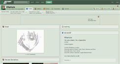 Desktop Screenshot of kitamura.deviantart.com