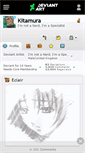 Mobile Screenshot of kitamura.deviantart.com
