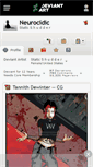 Mobile Screenshot of neurocidic.deviantart.com