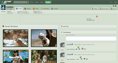 Desktop Screenshot of icestyle.deviantart.com