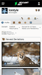 Mobile Screenshot of icestyle.deviantart.com