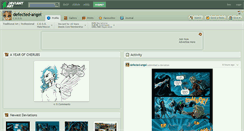 Desktop Screenshot of defected-angel.deviantart.com