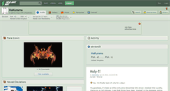 Desktop Screenshot of hakurama.deviantart.com