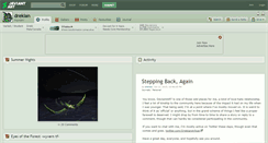 Desktop Screenshot of drekian.deviantart.com