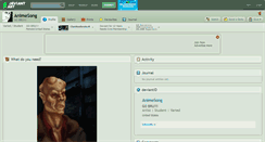 Desktop Screenshot of animesong.deviantart.com