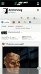 Mobile Screenshot of animesong.deviantart.com