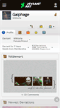 Mobile Screenshot of gaiphage.deviantart.com