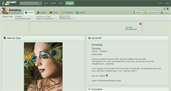 Desktop Screenshot of kureemy.deviantart.com