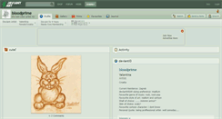 Desktop Screenshot of bloodprime.deviantart.com