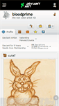 Mobile Screenshot of bloodprime.deviantart.com