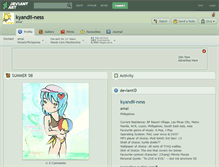 Tablet Screenshot of kyandii-ness.deviantart.com
