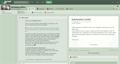 Desktop Screenshot of les-beaux-arts.deviantart.com