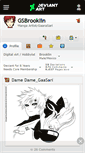 Mobile Screenshot of gsbrooklin.deviantart.com