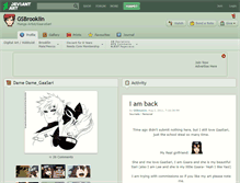 Tablet Screenshot of gsbrooklin.deviantart.com