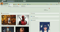 Desktop Screenshot of gruszkens.deviantart.com