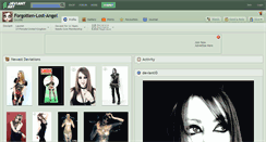Desktop Screenshot of forgotten-lost-angel.deviantart.com