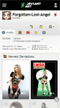 Mobile Screenshot of forgotten-lost-angel.deviantart.com