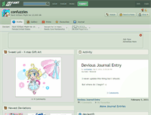 Tablet Screenshot of confuzzles.deviantart.com