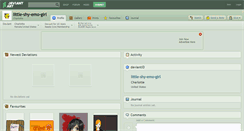 Desktop Screenshot of little-shy-emo-girl.deviantart.com