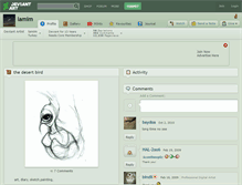 Tablet Screenshot of lamim.deviantart.com