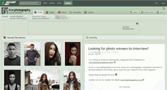 Desktop Screenshot of h-e-photography.deviantart.com