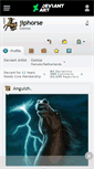 Mobile Screenshot of jiphorse.deviantart.com