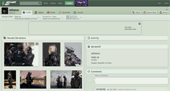 Desktop Screenshot of minovo.deviantart.com