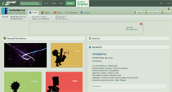 Desktop Screenshot of motadacruz.deviantart.com