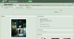 Desktop Screenshot of magic-medicine.deviantart.com